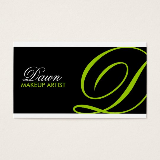 Monogram Business Cards