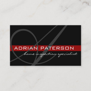Monogram Business Cards