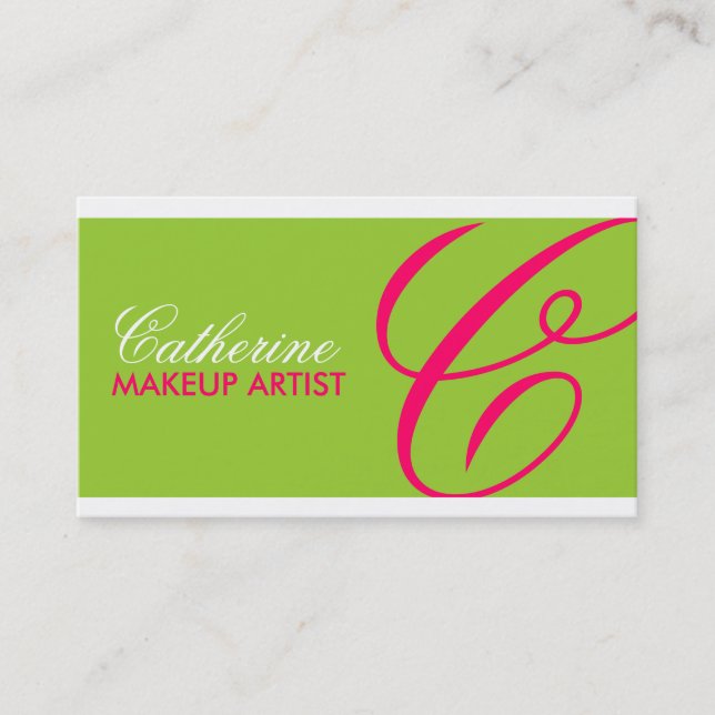 Monogram Business Cards (Front)