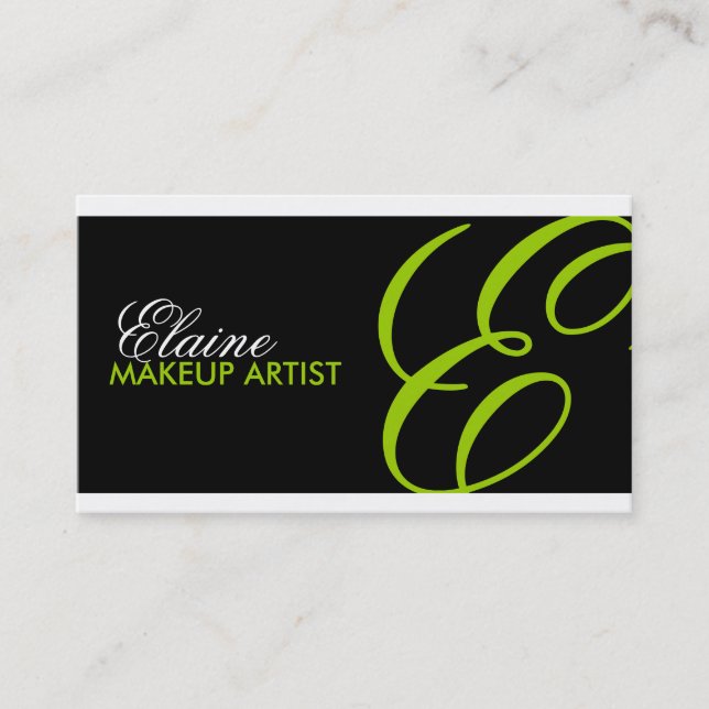 Monogram Business Cards (Front)