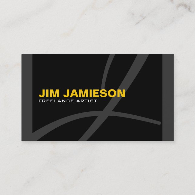 Monogram Business Cards (Front)
