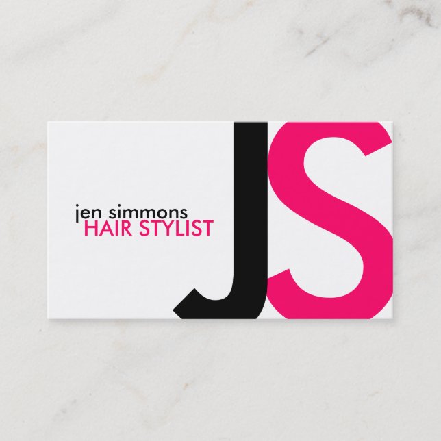 Monogram Business Cards (Front)