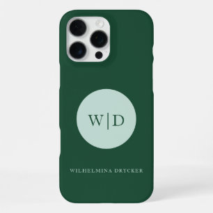 Monogram Business iPhone 15 Case