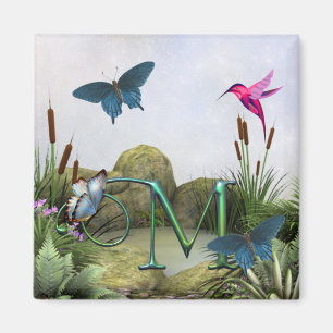 Monogram Butterfly Magnet Fantasy M