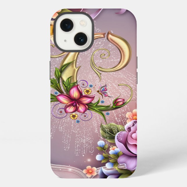 Monogram C iPad Air Case (Back)