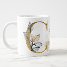 Monogram "C" Jumbo Mug Soup Ice Cream