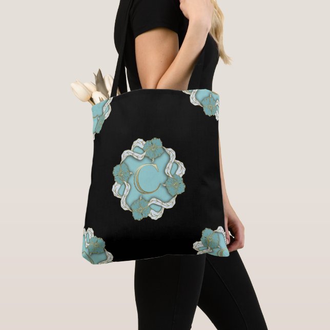 Monogram C Tote Bag (Close Up)