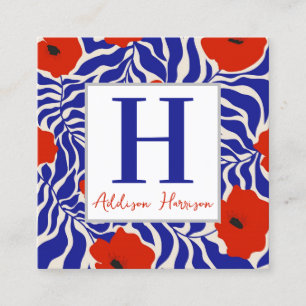 Monogram Calling Card, Monogram Enclosure Cards