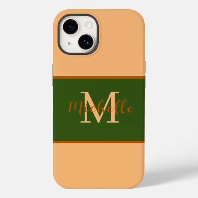 Monogram  Case-Mate iPhone 14 case (Back)