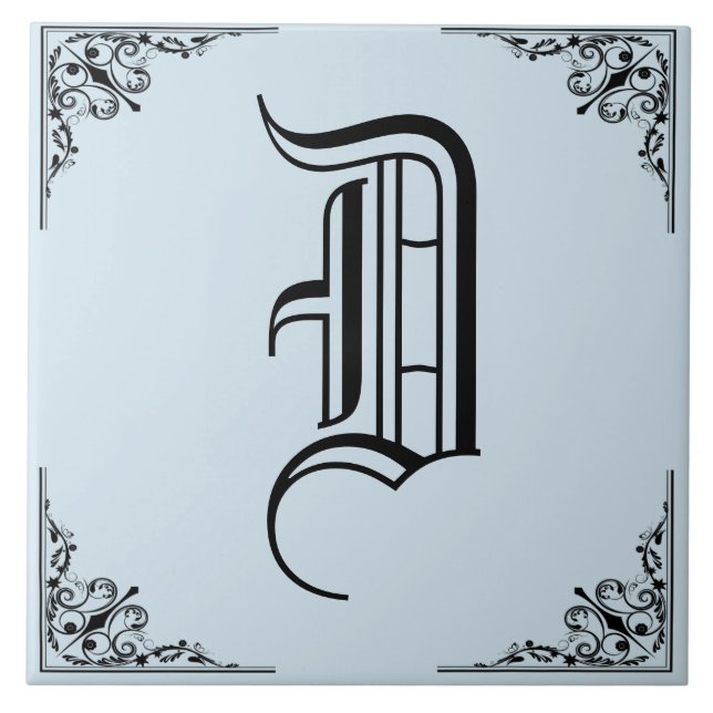 MONOGRAM CERAMIC TILE (Front)