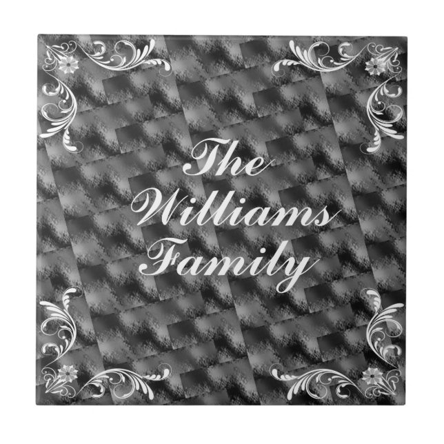 MONOGRAM  CERAMIC TILE (Front)