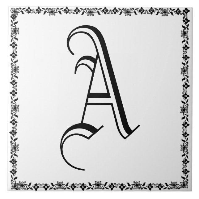 MONOGRAM CERAMIC TILE (Front)