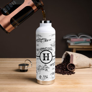 Monogram Chattanooga Toile Water Bottle