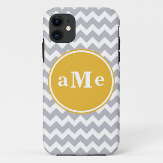 Monogram Chevron iPhone 11 Case