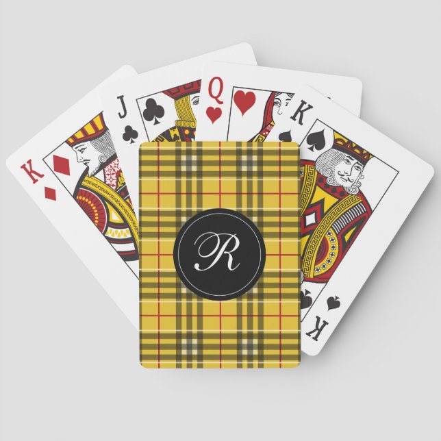 Monogram Clan MacLeod Playing Cards (Back)