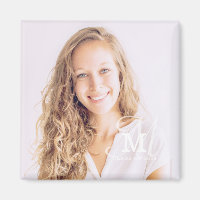 Monogram Class Year Custom Photo Graduation