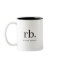 Monogram Classic Elegant Minimal Black and White