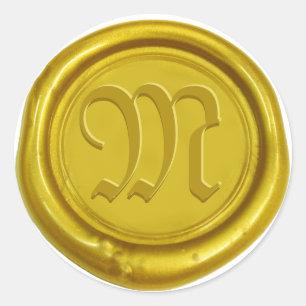 Monogram Classic Gold Custom Wax Seal