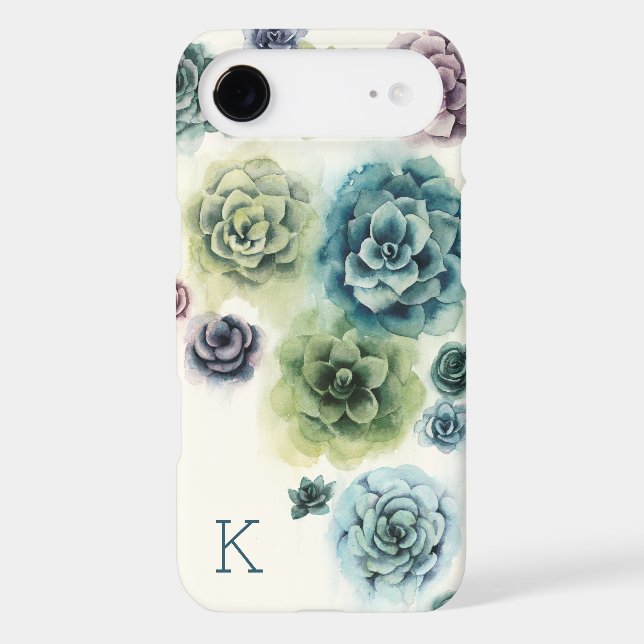 Monogram | Cluster of Succulents Case-Mate Samsung Galaxy Case (Back)