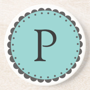Monogram Coaster