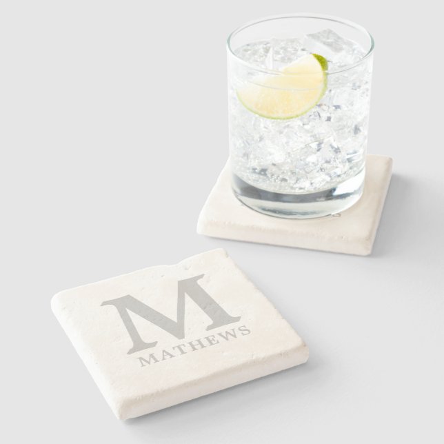 Monogram. Coasters (Side)