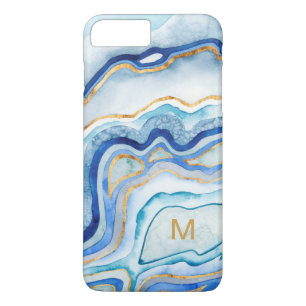 Monogram   Cobalt Agate II iPhone 8 Plus/7 Plus Case