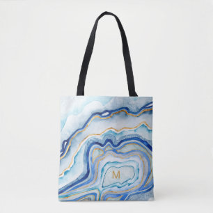 Monogram   Cobalt Agate II Tote Bag