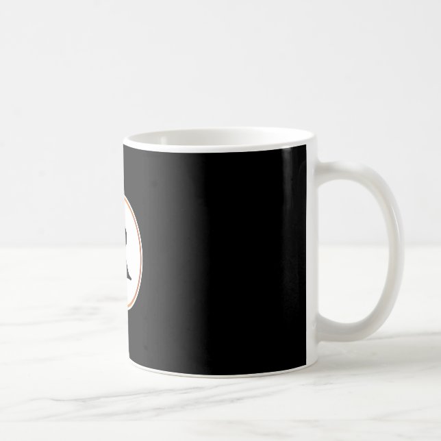 monogram coffee mug (Right)