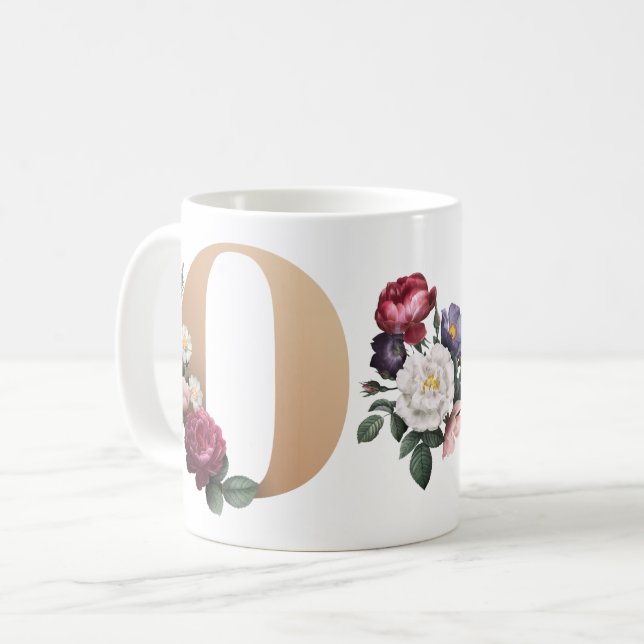 Monogram Coffee Mug (Front Left)