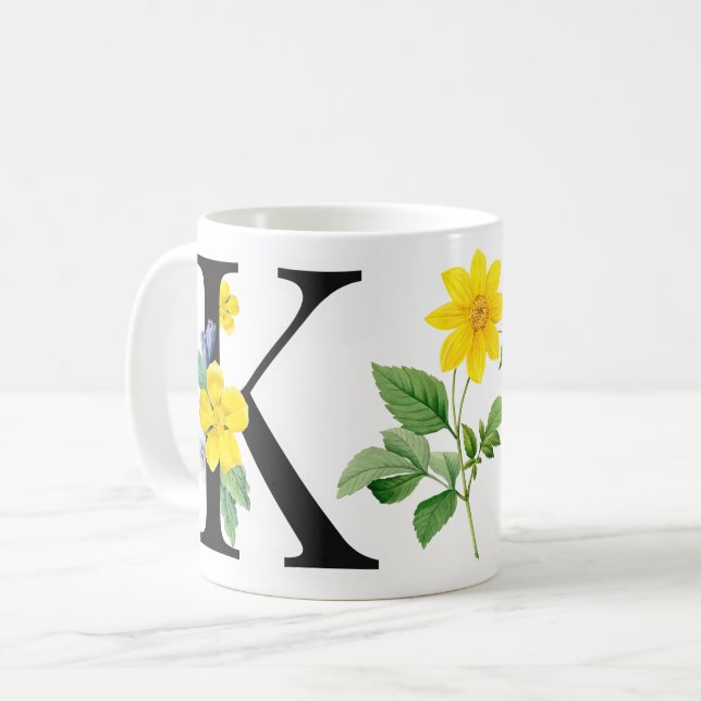 Monogram Coffee Mug (Front Left)