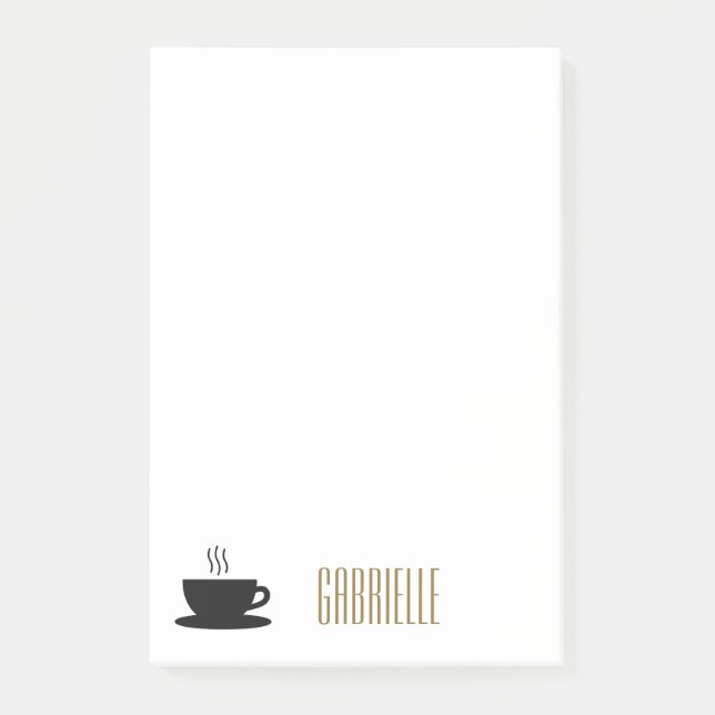 MONOGRAM COFFEE Post-It Notes (Front)