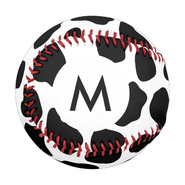 Monogram Cow pattern Baseball (Front Left)
