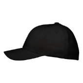 Monogram Crest Initials Custom Personalised Embroidered Hat (Left)