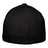 Monogram Crest Initials Custom Personalised Embroidered Hat (Back)