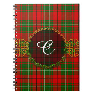 Monogram Cumming Tartan Notebook