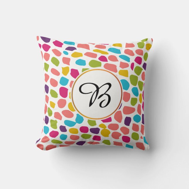 monogram cushion (Front)
