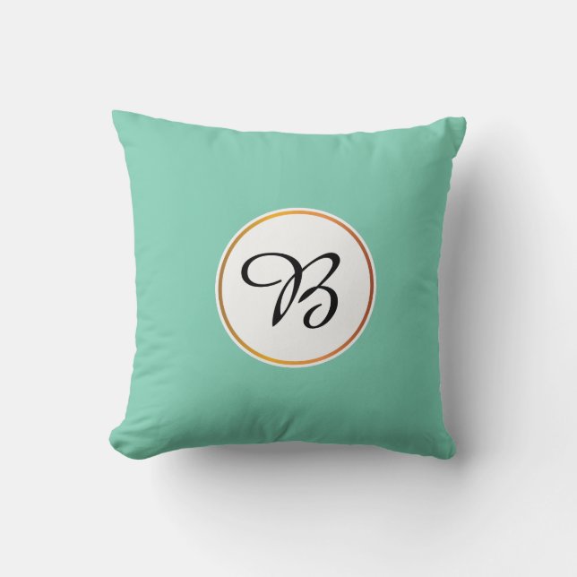 monogram cushion (Front)