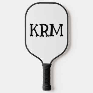 MONOGRAM CUSTOM 3 LETTER PICKLEBALL PADDLE