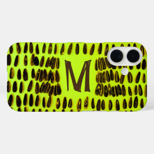 Monogram Customisable Cool Cut Unique iPhone 16 Case