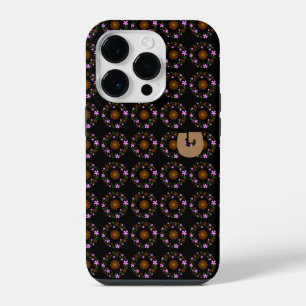 Monogram Customise Home Decor iPhone 14 Pro Case