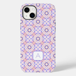 Monogram Cute Purple Pretty Pink Magic Star Girl’s Case-Mate iPhone 14 Plus Case