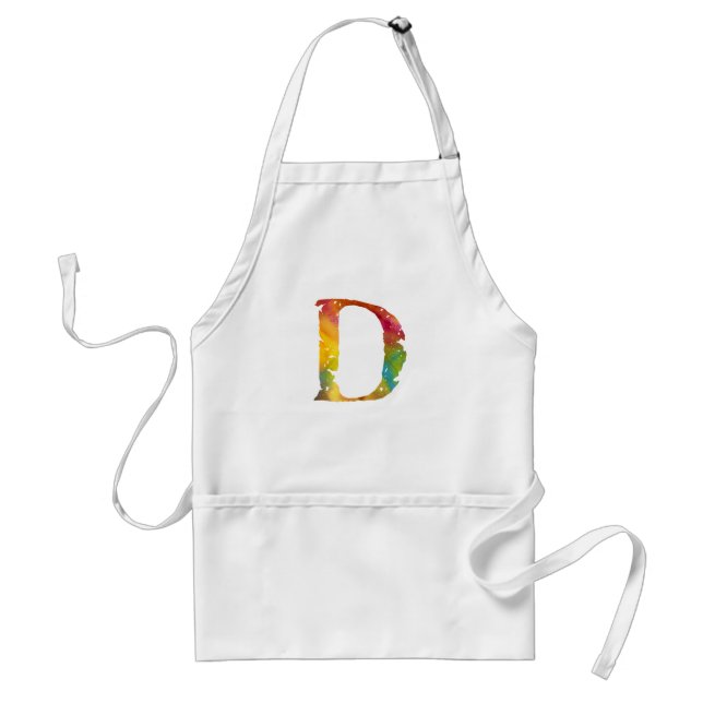 Monogram - D - Apron (Front)