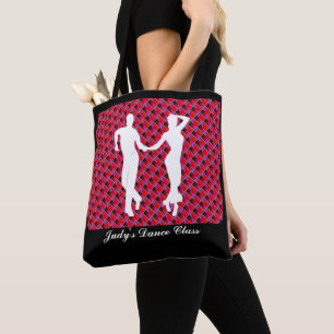MONOGRAM DANCING COUPLE TOTE BAG