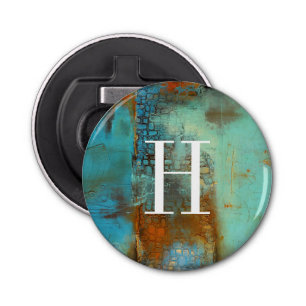 Monogram   Deja Blue Bottle Opener