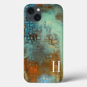 Monogram   Deja Blue iPhone 13 Case