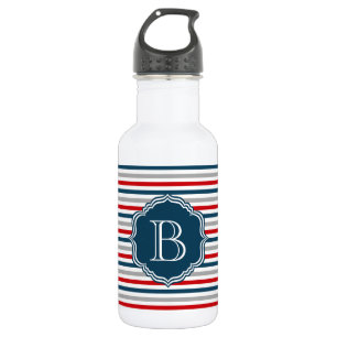 Monogram design 532 ml water bottle