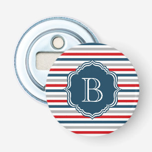 Monogram design bottle opener