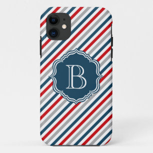 Monogram design iPhone 11 case
