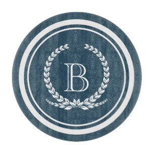 Monogram design cutting board