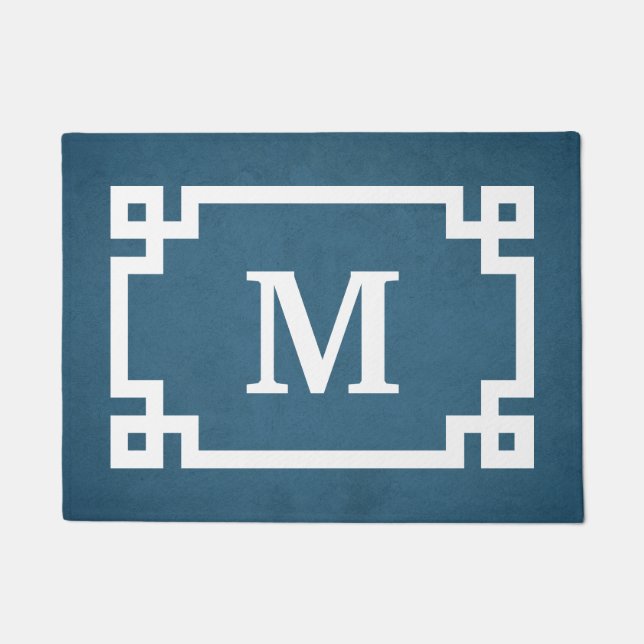 Monogram design doormat (Front)